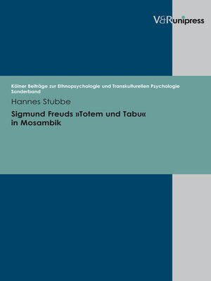 cover image of Sigmund Freuds Totem und Tabu in Mosambik